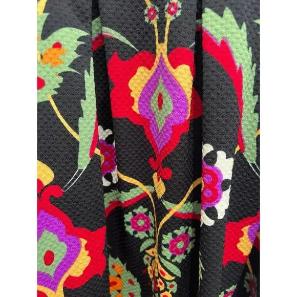 Lularoe Women’s Sz 2x xxl Floral Print Short Sleeve Dress - Picture 3 of 4